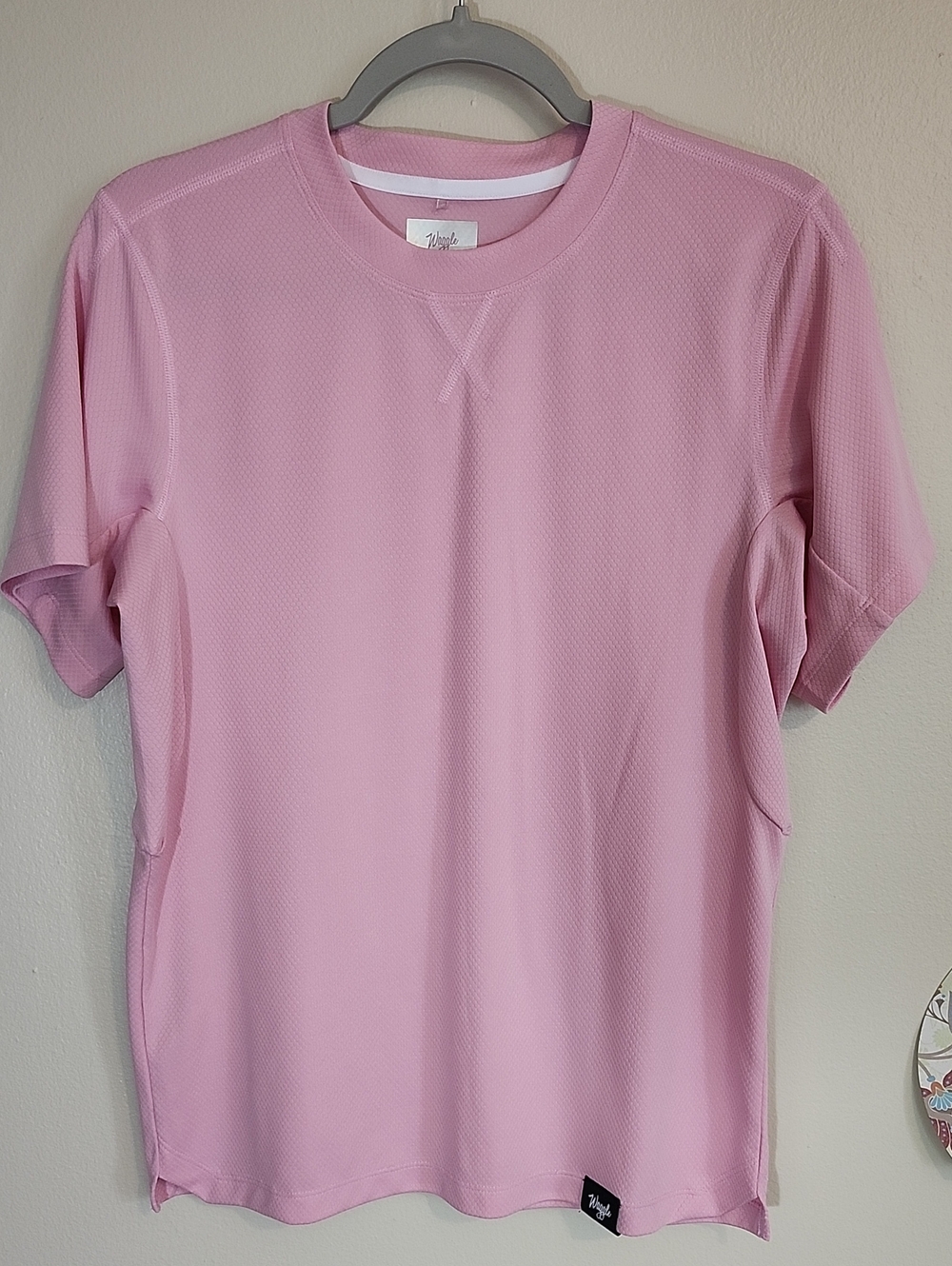 Waggle Hexcore Women's Performance Short-Sleeve Shirt/Dusty Rose/Size Small